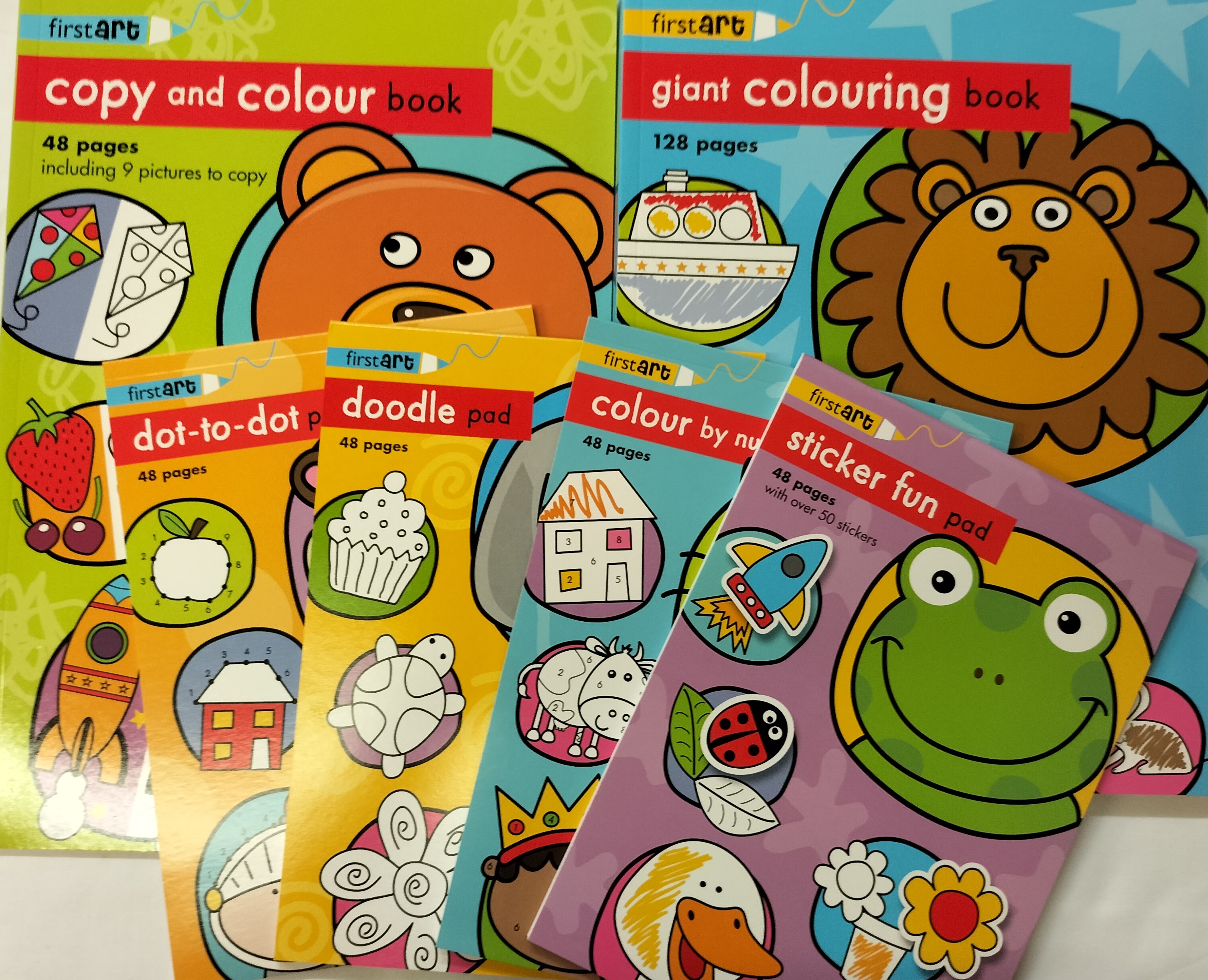 Activity Books Asst Pk6